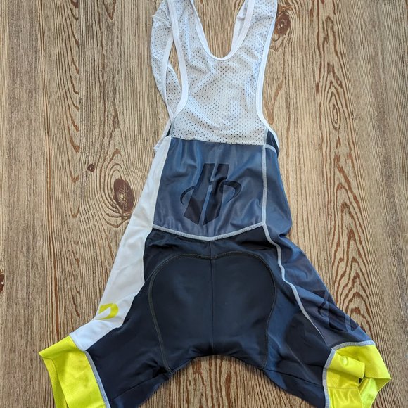 HINCAPIE Lightweight Short Sleeve Jersey Set Men's Medium in White, Gray, Yellow - Picture 6 of 6